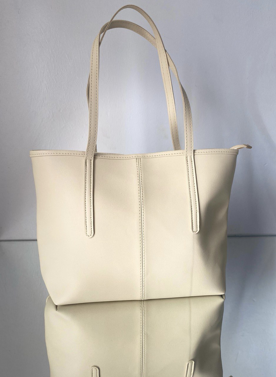 Sac fourre-tout Beige