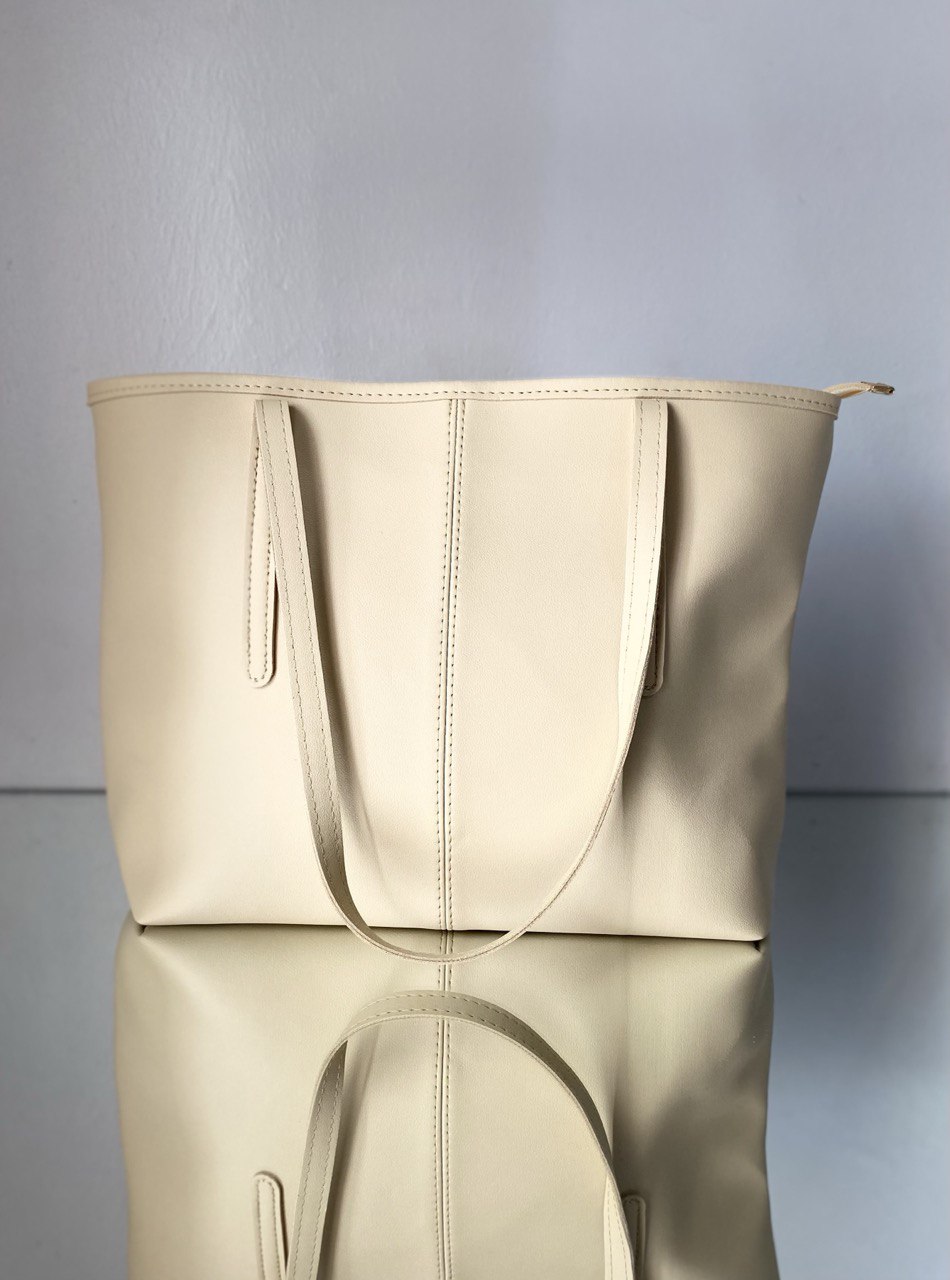 Sac fourre-tout Beige